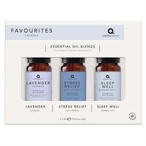 Aroma Home - Favourites Essential Oil Blends 9ml 3x 9ml